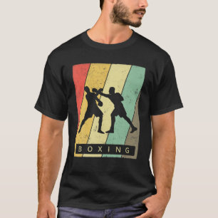 Vintage-Boxsport Retroplakat T-Shirt