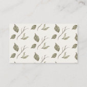 Vintage Boy Clothes Display Duscheinschlusskarte Begleitkarte (Rückseite)