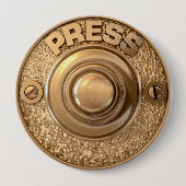 Vintage Brass Doorbell Button (Vorderseite)