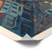 Vintage Bratislava Slowakei Reisen, Altstadt Poster (Ecke)