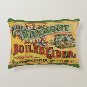 Vintage Brattleboro Jelly Boiled Cider Vermont Dekokissen