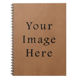 Vintage braunes Leder Pergamentpapier Hintergrund Notizblock