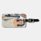 Vintage Braut Gepäckanhänger (Vorderseite horizontal)