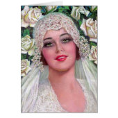 Vintage Braut mit Rose (Vorne)