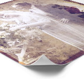 Vintage Braut Poster (Ecke)