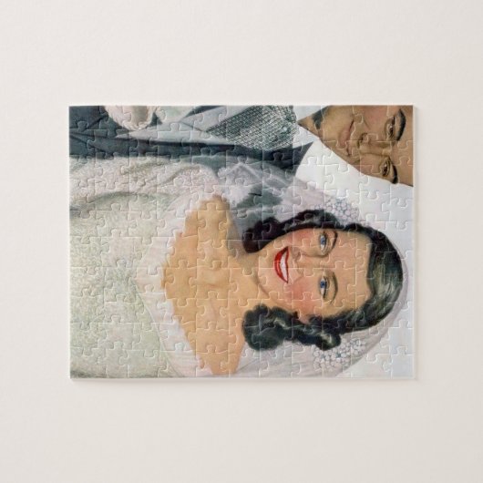 Vintage Braut Puzzle (Horizontal)