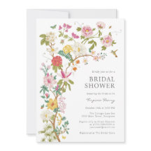 Vintage Brautdusche Einladung