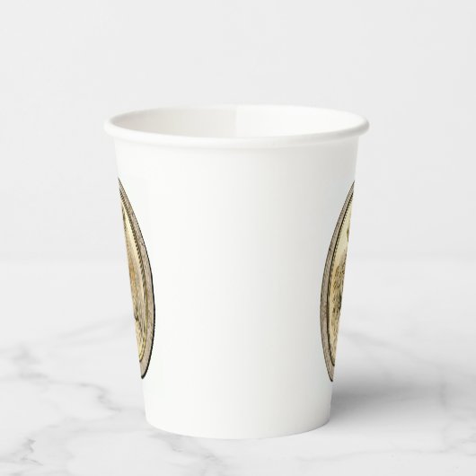 Vintage Brautparty Bride Pappbecher (Links)