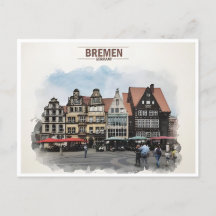 Vintage Bremen Brême Deutschland