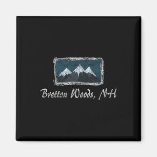 Vintage Bretton Woods New Hampshire Wintersport Magnet