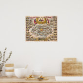 Vintage Brettspiele - Kunstdrucke Poster (Küche)