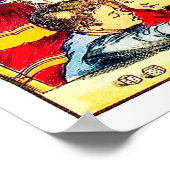 Vintage Brettspiele - Kunstdrucke Poster (Ecke)