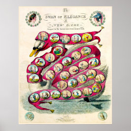 Vintage Brettspiele - Kunstdrucke Poster