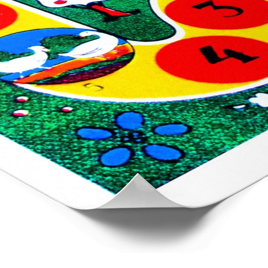 Vintage Brettspiele - Kunstdrucke Poster (Ecke)