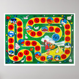 Vintage Brettspiele - Kunstdrucke Poster