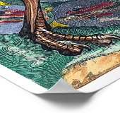 Vintage Brettspiele - Kunstdrucke Poster (Ecke)