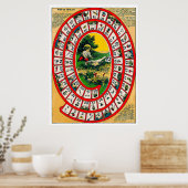 Vintage Brettspiele - Kunstdrucke Poster (Küche)