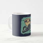 Vintage Brew Elegance Kaffeetasse (Vorderseite Links)