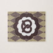 Vintage Brezel Puzzle (Horizontal)