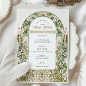 Vintage Bridal Dusche Einladungen Art Nouveau Deko