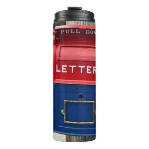 Vintage Briefkasten Thermosbecher