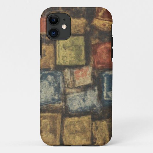 Vintage Briefmarke Collage Mobile Case (Rückseite)