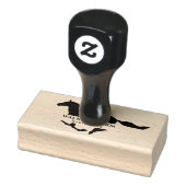 Vintage Briefmarke Gummistempel (Stempel)