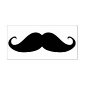 Vintage Briefmarke Mustache Rubber Art Gummistempel (Prägung)