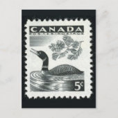 Vintage Briefmarke Postkarte (Vorderseite)