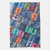 Vintage Briefmarken Geschirrtuch (Vertikal)