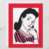 Vintage-Briefpapier Briefbogen (Vorderseite)