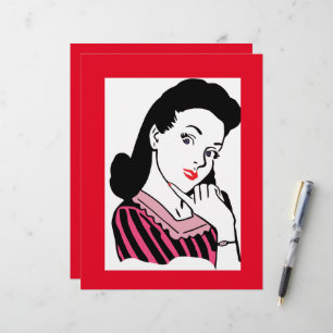 Vintage-Briefpapier Briefbogen