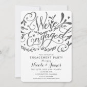 Vintage Brieftelehrungspartei Einladung (Vorderseite)