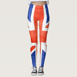 Vintage britische Flagge #10 Leggings