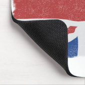 Vintage BRITISCHE Flagge 2 Mousepad (Ecke)