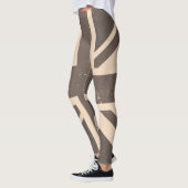 Vintage britische Flagge #4 Leggings (Links)