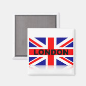Vintage britische Flagge Magnet (Vorderseite/Rückseite)