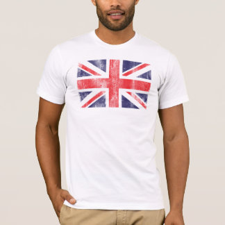 Vintage britische Flagge T-Shirt