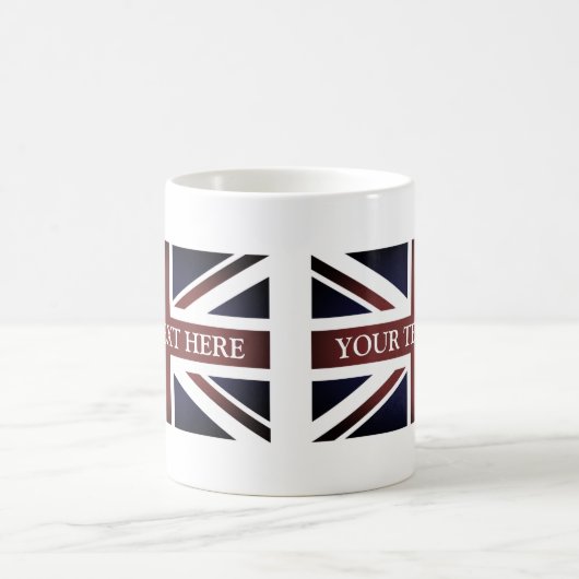 Vintage britische kaffeetasse (Mittel)