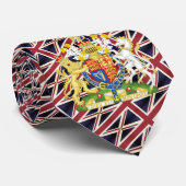Vintage britische Krawatte, Mode, Britische Flagge Krawatte (Gerollt)