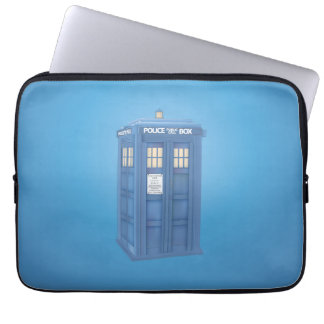 Vintage britische Polizei Callbox Laptop-Hülse Laptopschutzhülle