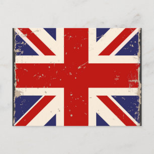 Vintage britische Postkarte