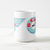 Vintage britischer Commonwealth-pazifische Kaffeetasse (Mittel)