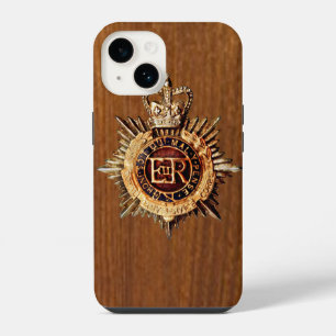 Vintage britisches Polizei-Offiziers-Mützenabzeich iPhone 14 Hülle
