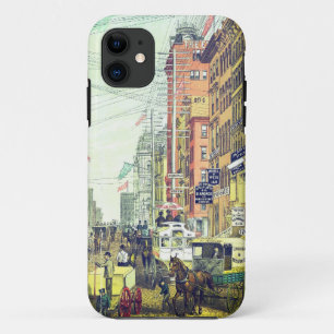 Vintage Broadway, NYC (1880er Jahre) Case-Mate iPhone Hülle