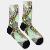 Vintage Broadway, NYC (1880s) Socken (Rechts)