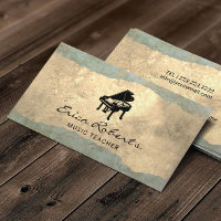 Vintage Bronze- und Goldmusik für Klavier