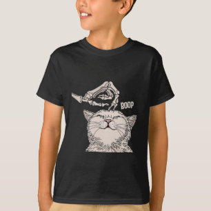 Vintage Brooke Halloween-Zuckerschädel-Design T-Shirt
