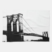 Vintage Brooklyn Bridge Geschirrtuch (Horizontal)