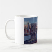 Vintage Brooklyn Bridge Kaffeetasse (Links)